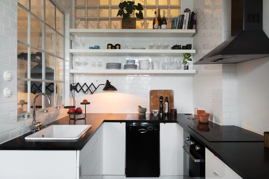 Giải pháp thiết kế nội thất tuyệt vời khi bếp chung cư nhỏ 