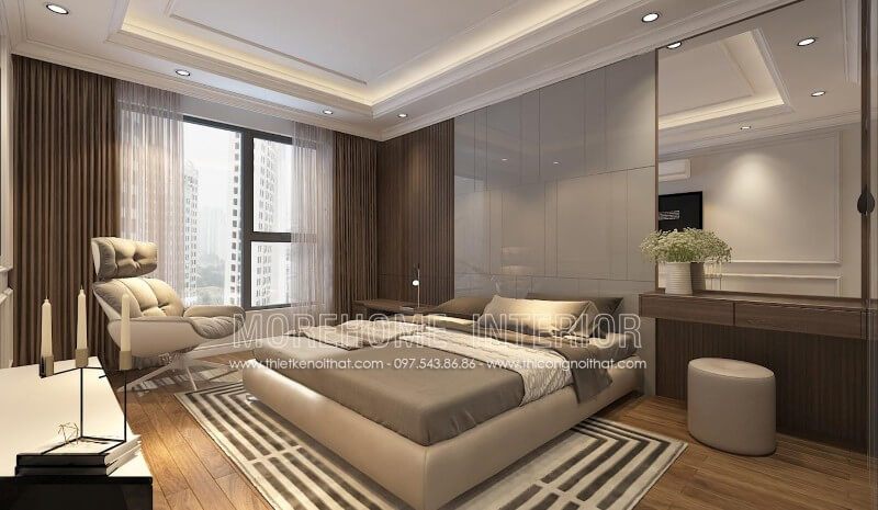 Gợi ý lí tưởng cho khách hàng trong việc lựa chọn giường ngủ căn hộ chung cư cao cấp